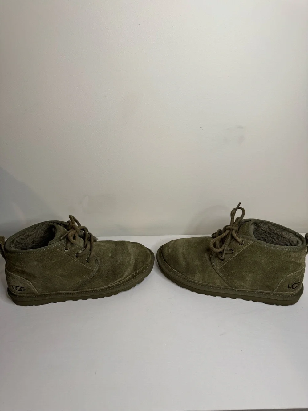 UGG Neumel Suede Chukka Boots Men’s Size 9 Olive Green